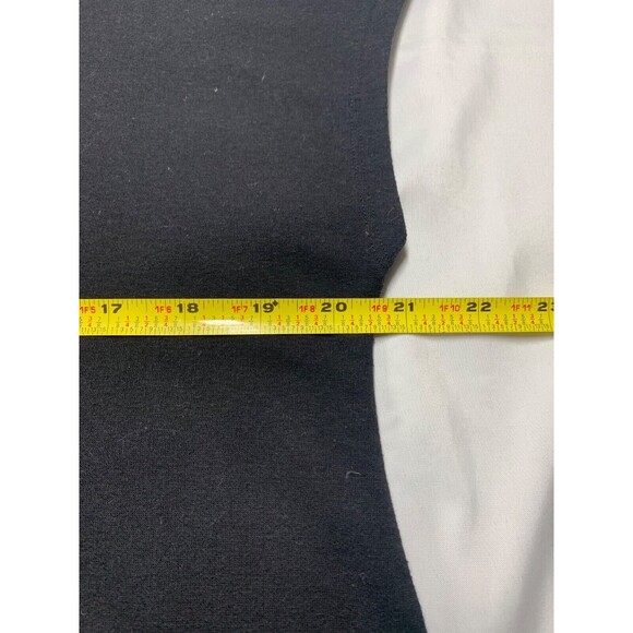 Eileen Fisher Short Sleeve Sweater Women's Size M Black Layering Old Money - Picture 4 of 7